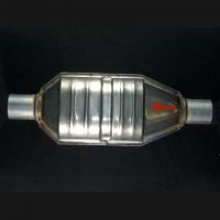 Rezonátor /dynamizér/ výfuku, průměr vstupu/výstupu 45mm, tvar - kat1 