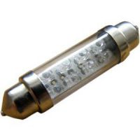 Sufitka modrá, 8 LED, 39mm, 1ks 