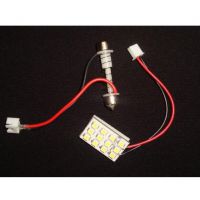 SMD LED panel s adaptérem pro sufitku od 31 do 44mm, 12 SMD LED, barva bílá, 1ks 