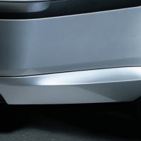 Milotec BODY-KIT zadní rozšíření nárazníku, ABS - stříbrný matný, Škoda Octavia II Lim. 