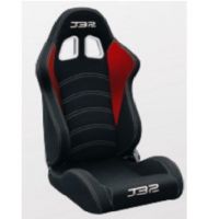 Sportovní sedačka JBR - polohovatelná, barva černo-červená (na pravou stranu pro spolujezdce), 1ks  