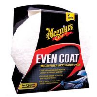 Meguiars Even Coat Microfiber Applicator Pads (2 kusy) - mikrovláknové aplikátory 
