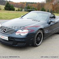 Přední nárazník Mercedes-Benz SL, laminát 